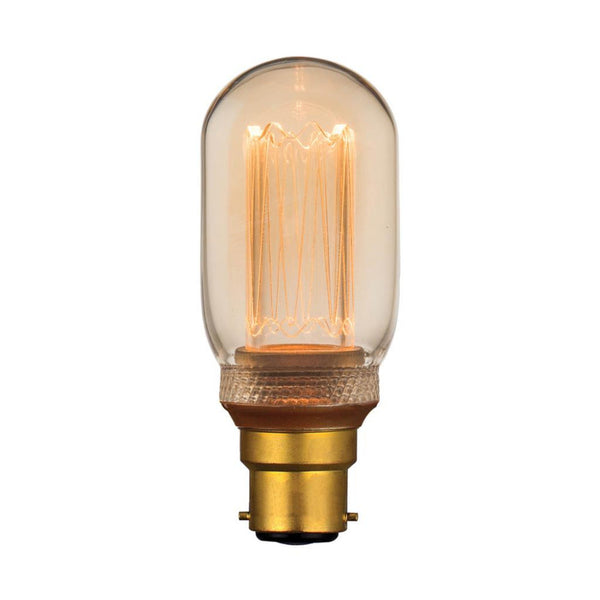 T45 Retro LED Filament Globe BC 240V 3.5W Amber 1800K - 65962
