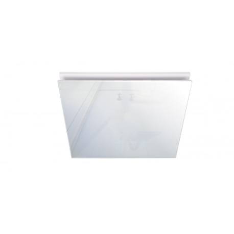 AIRBUS 150mm" AC Exhaust Fan Square White Glass Panel - PVPX150WHSQGP