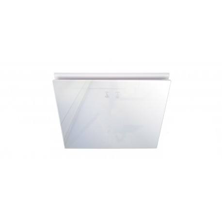 Square Fascia to suit AIRBUS 200 body (PVPX200) White Glass Panel - ABGGP200WH-SQ