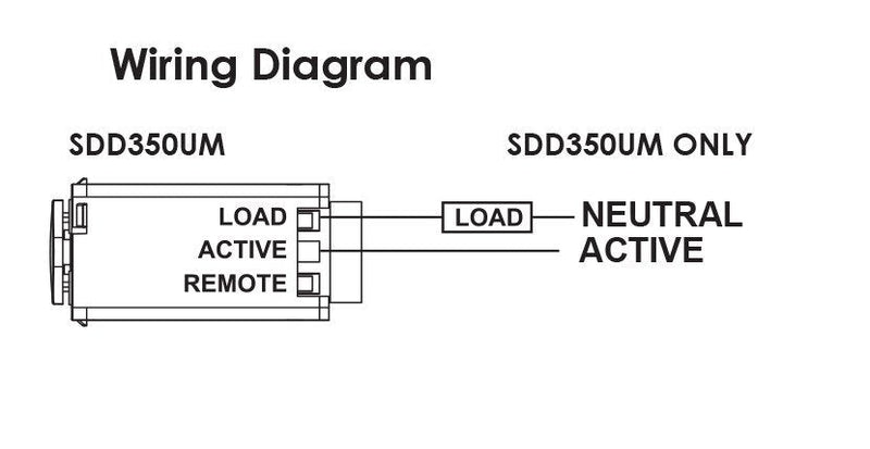 SDD350UM Master Digital Dimmer - SDD350UM