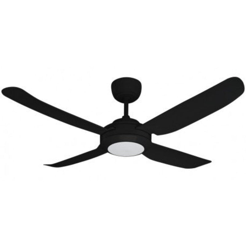 SPINIKA II AC Ceiling Fan 48" Matte Black with LED - SPIN1204BL-L