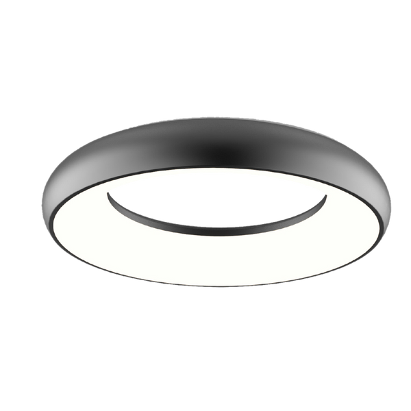 HALO SO3000 Dimmable Architectural LED Flush Mount Light Black 35W 4000K - SO3000/40CW