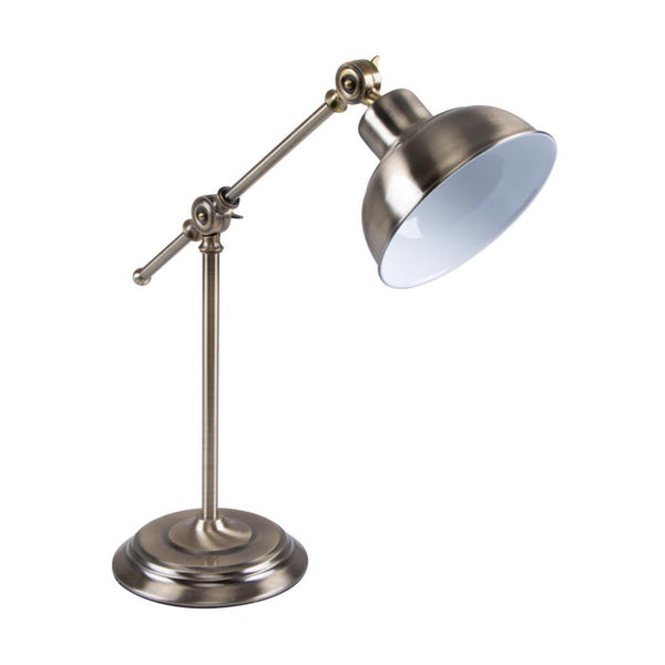 Tinley Desk Lamp Antique Brass Metal - 22525