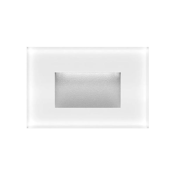 Zone Outdoor Step Light 4W White Polycarbonate / Glass 5000K - 19723